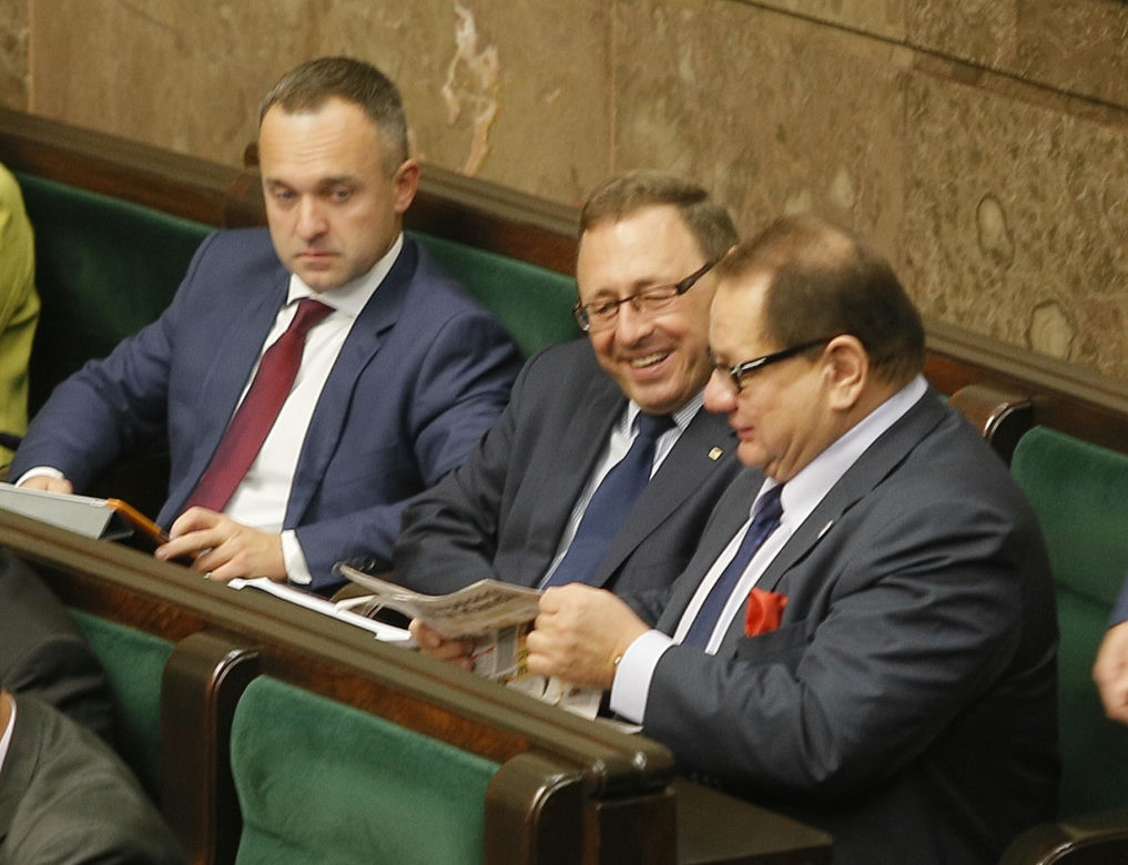 Sejm gratuluje Kaliszowi syna