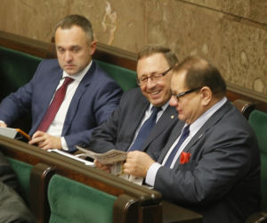 Sejm gratuluje Kaliszowi syna