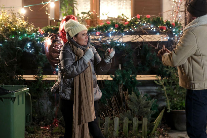 Walentynki z M jak miłość odcinek specjalny. Andrzej (Michał Milowicz), Marysia (Małgorzata Pieńkowska)