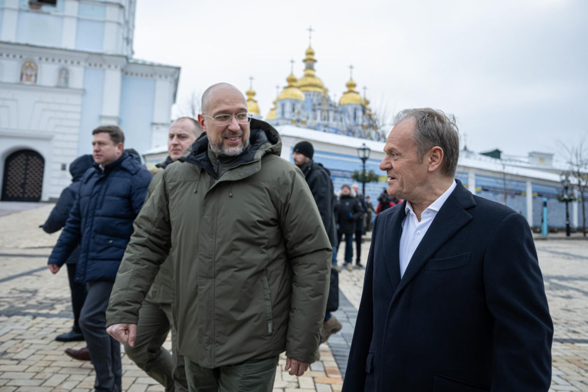 Donald Tusk w Kijowie
