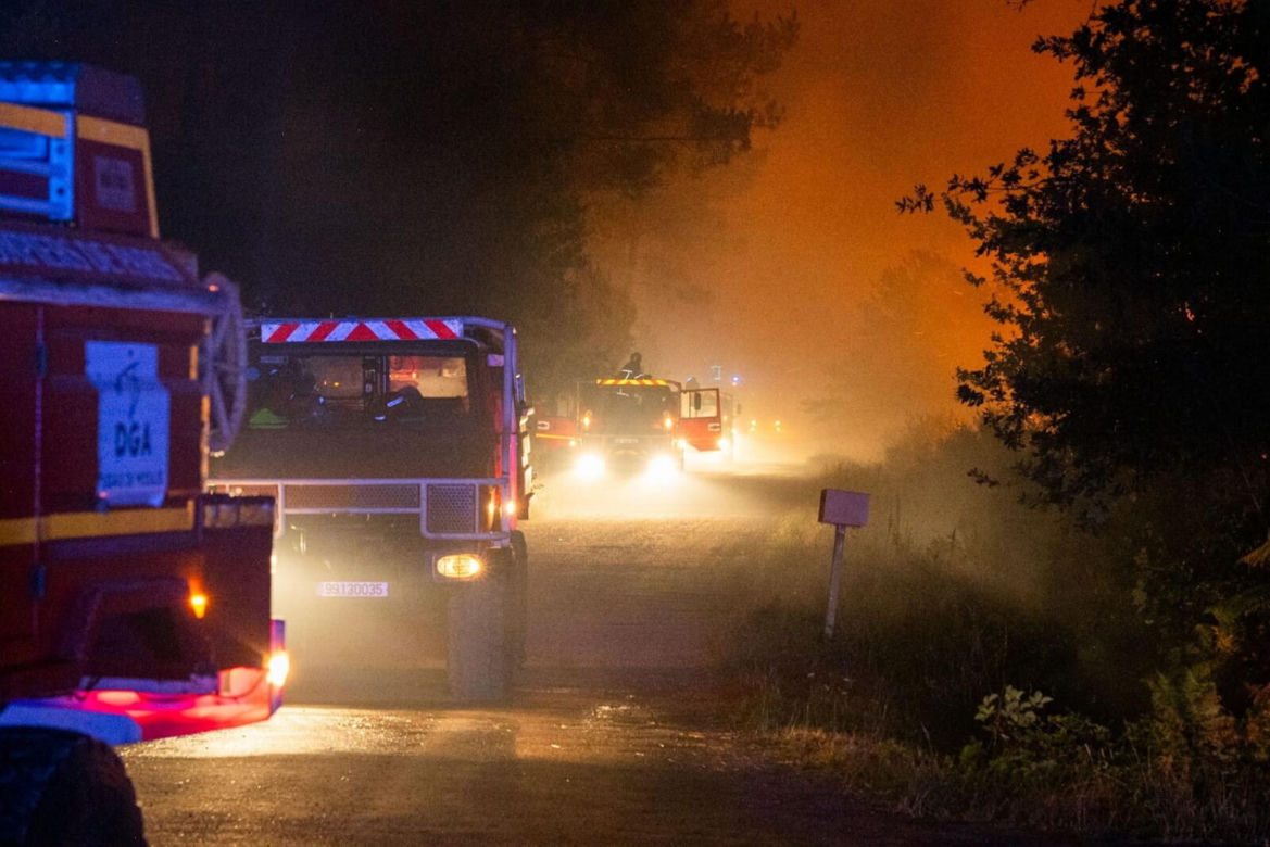 "Apokaliptyczne" pożary we Francji! Ogień wytworzył burzę z piorunami