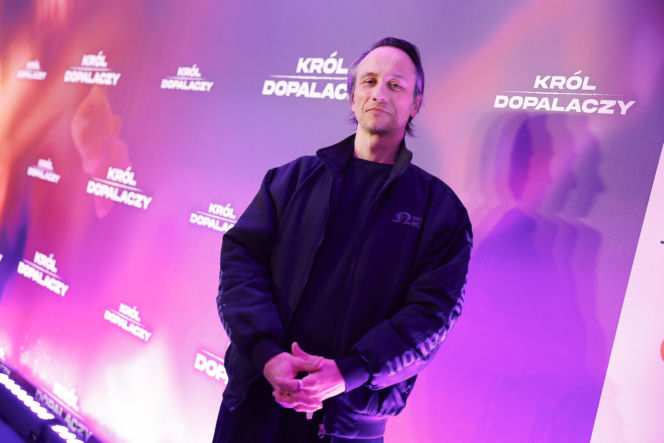 dawno nie widzieliśmy Anny Komorowskiej. Teraz wraz z mężem była na premierze