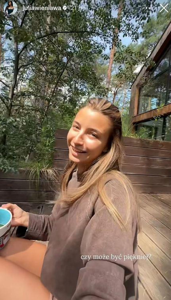 Julia Wieniawa woli las od tropików