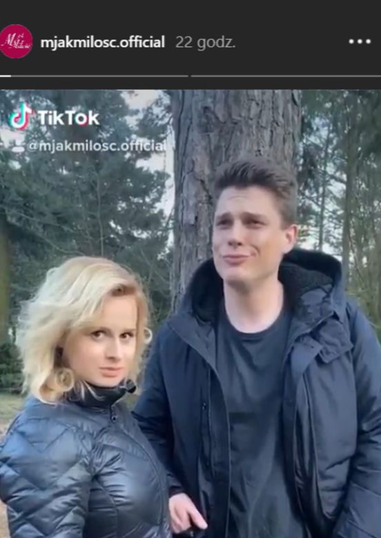 M jak miłość: Sonia (Barbara Wypych), Janek (Tomas Kollarik)