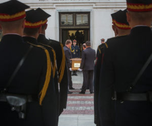 Pożegnanie marszałka seniora Kornela Morawieckiego