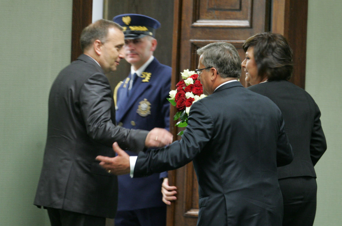 Zaprzysieżenie Bronisława Komorowskiego