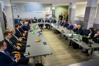 TAK dla linii kolejowej Tarnów - Busko-Zdrój. Spotkanie w Starostwie Powiatowym w Tarnowie