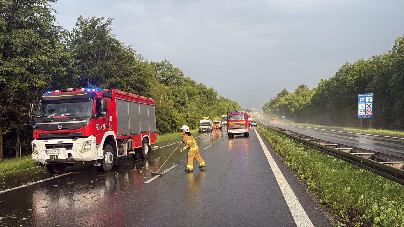 Trąba powietrzna na Opolszczyźnie