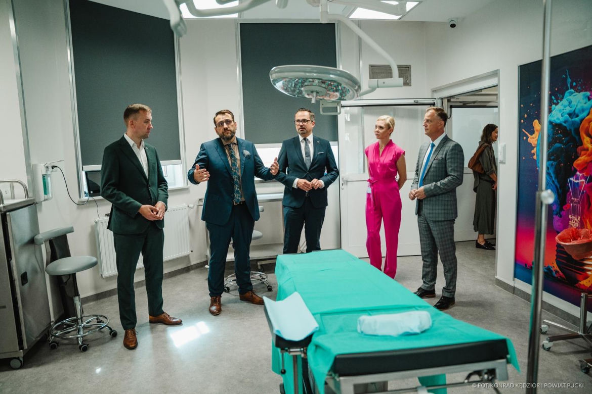 Otwarcie Oddziału Jednego Dnia i Ambulatoryjnej Opieki Specjalistycznej w Szpitalu w Pucku