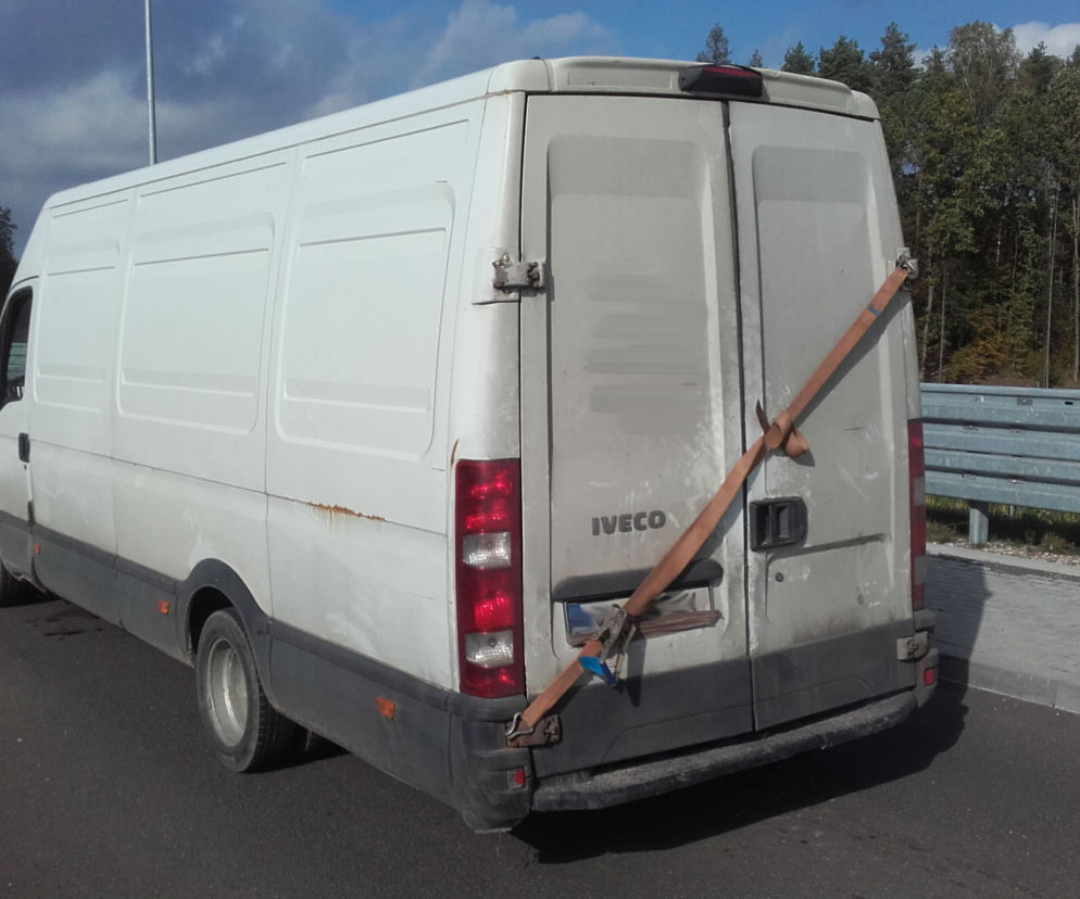 Dostawczak po roku zatrzymany ponownie
