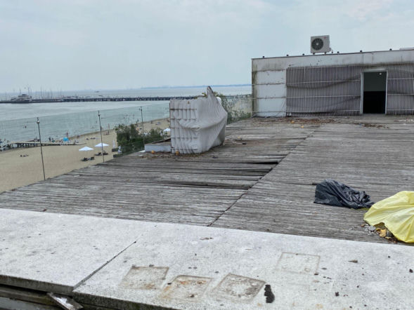 Dawna Zatoka Sztuki w Sopocie przed remontem