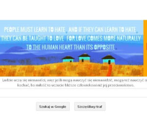 Google Doodle Nelson Mandela