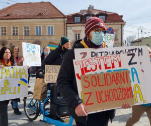 Ulicami Lublina przeszła po raz 6 Manifa. Tym razem - w geście solidarności z Ukrainą