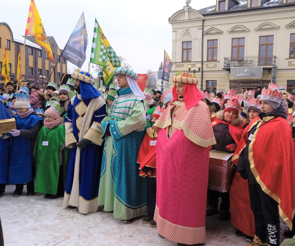 Orszak Trzech Króli przeszedł ulicami Siedlec. Zobacz zdjęcia!