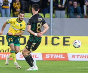 GKS Katowice - Lechia Gdańsk: Zdjęcia kibiców i zawodników z meczu 25. kolejki PKO BP Ekstraklasy