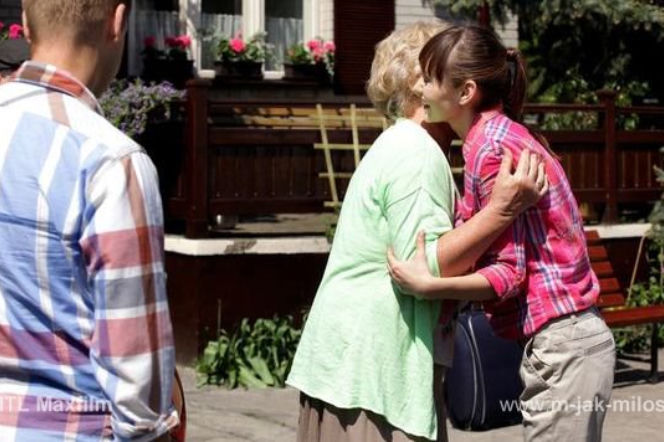 M jak miłość po wakacjac 2013. Janka Jane Buford (Joanna Osyda), Barbara Mostowiak (Teresa Lipowska)