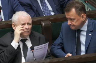 Dantejskie sceny w Sejmie! W roli głównej między innymi Mariusz Błaszczak