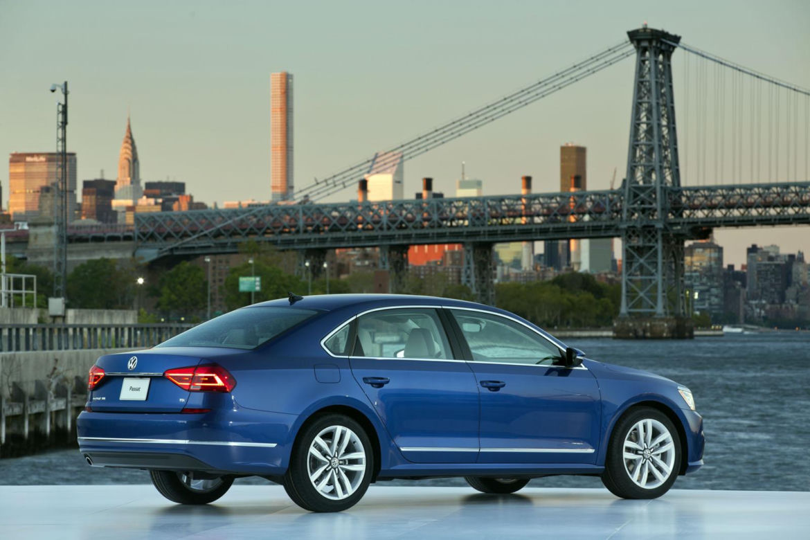 Amerykański Volkswagen Passat 2016