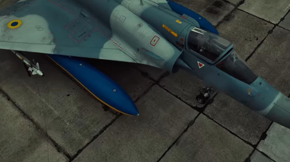 F-16 i Mirage 2000 na ukraińskim niebie