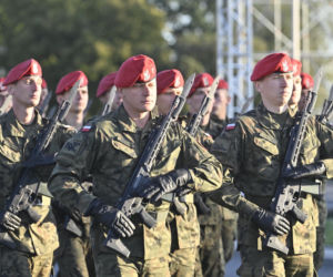 Próba generalna defilady wojskowej w Warszawie