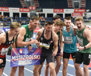 Halowe mistrzostwa Polski w Kujawsko-Pomorskiej Arenie Toruń. Zdjęcia kibiców i zawodników