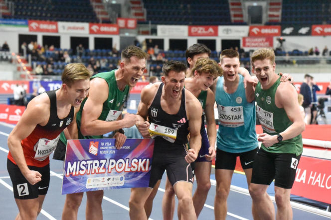 Halowe mistrzostwa Polski w Kujawsko-Pomorskiej Arenie Toruń. Zdjęcia kibiców i zawodników