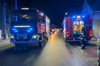 Groził wysadzeniem budynku. Strażacy ewakuowali lokatorów