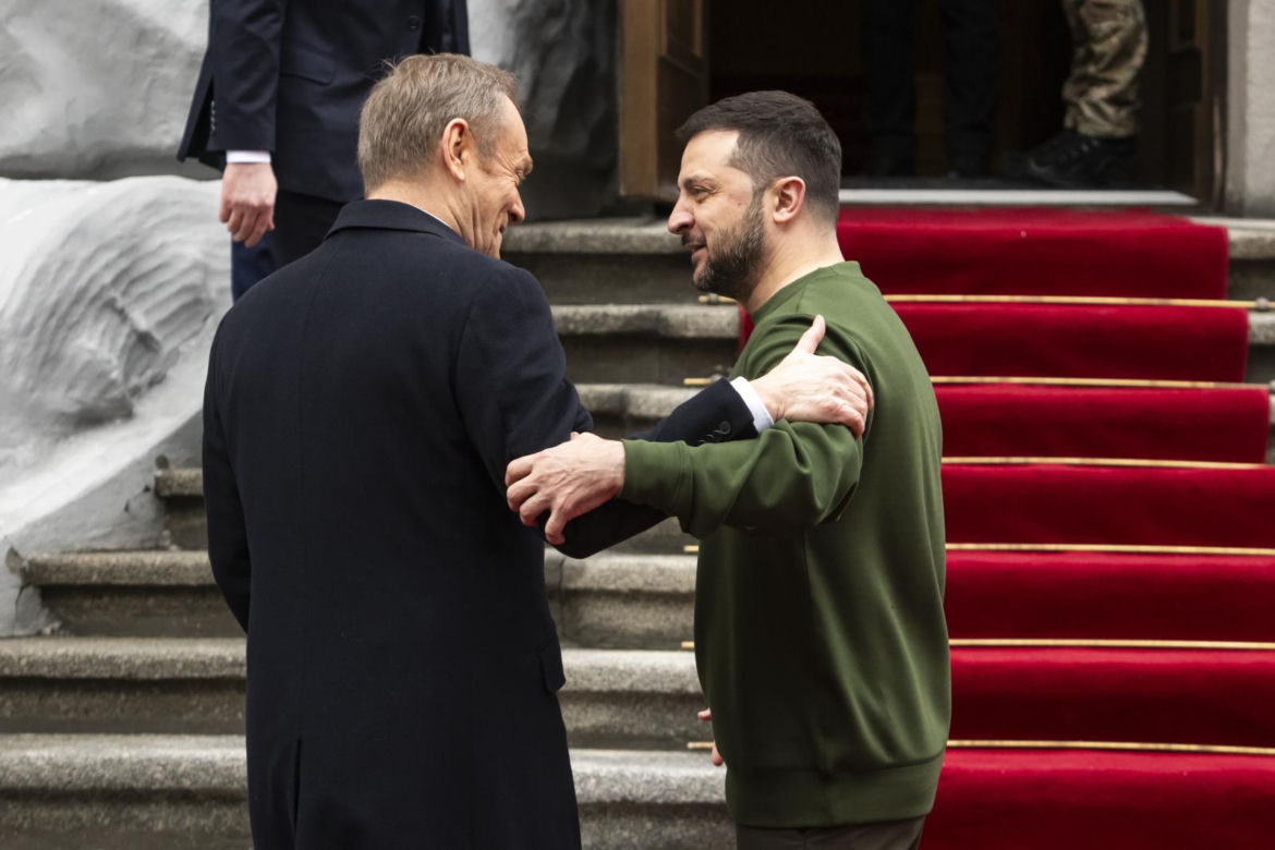 Premier Donald Tusk spotkał się w Kijowie z prezydentem Wołodymyrem Zełenskim
