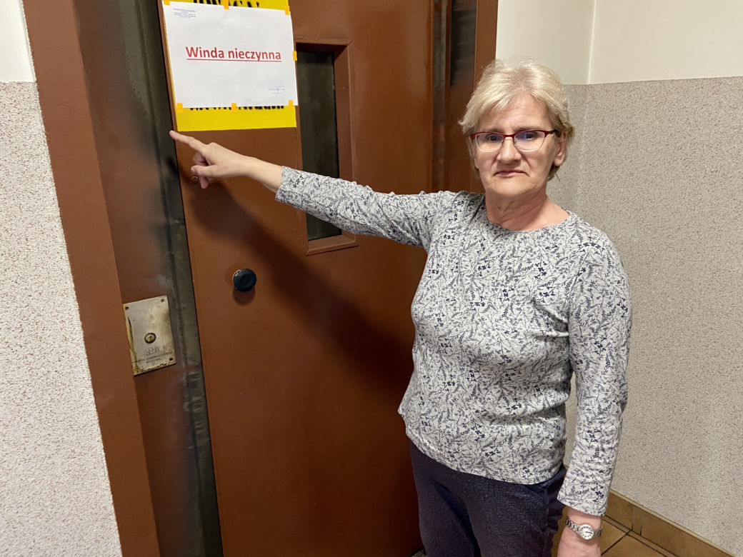Tragiczny pożar w Suwałkach. W windzie spłonął mężczyzna