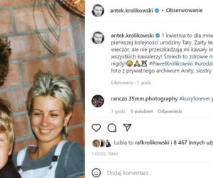 Królikowski odwiedził grób ojca 