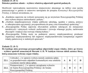 EGZAMIN GIMNAZJALNY 2014 HISTORIA WOS - ARKUSZE OFICJALNE Z CKE