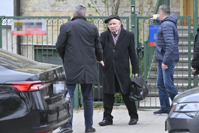 Tak Jarosław Kaczyński spędził Wielką Sobotę