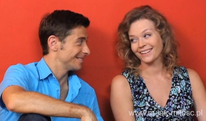 M JAK MIŁOŚĆ. ANNA (Tamara Arciuch), MAREK (Kacper Kuszewski)