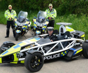 Ariel Atom PL jako radiowóz brytyjskiej policji