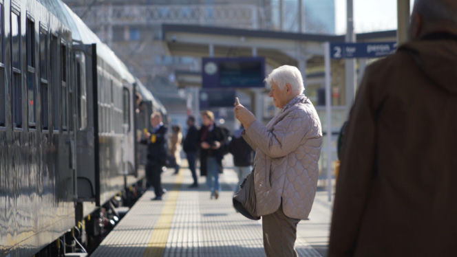 Odjazd pociągu Nieśpiesznego