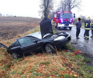  Wypadek na drodze powiatowej Strubno – Pakosze.