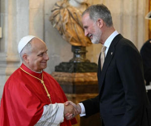 Papież spotkał się z władzami Hiszpanii
