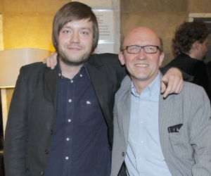 Artur Barciś i jego syn Franciszek