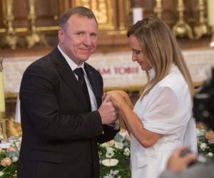 Państwo Kurscy już po ślubie