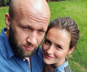 Olga Frycz i jej chłopak Grzegorz Sobieszek