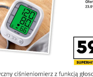 Automatyczny ciśnieniomierz z funkcją głosową
