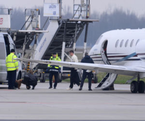 Lewandowscy przylecieli do Polski na święta