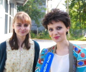 Stulecie Winnych 4 sezon. Małgosia (Zofia Stafiej), Kasia Winna (Weronika Humaj)