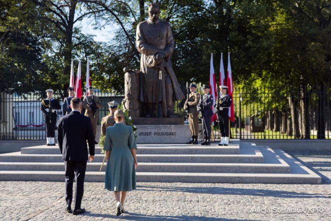 Święto Wojska Polskiego. Marta Nawrocka.