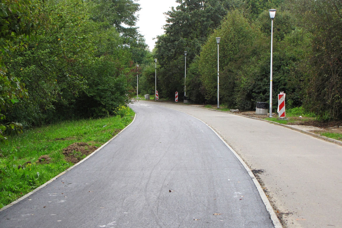 Remont ścieżki na Lisią Górę na finiszu