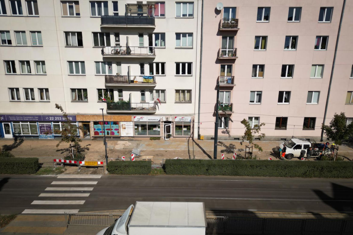 Remont ulicy Filtrowej na Ochocie
