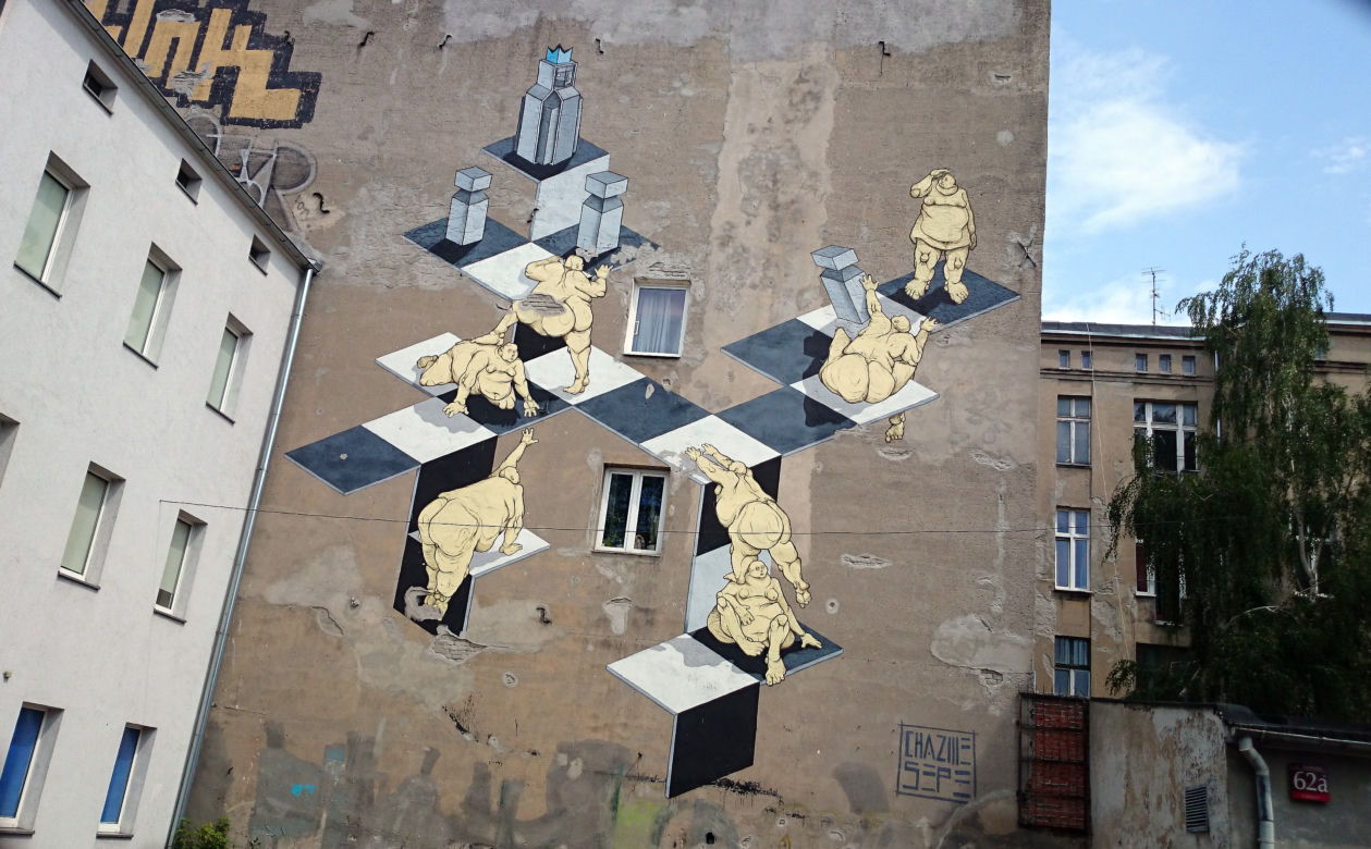 Mural przy Próchnika 9