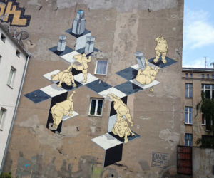 Mural przy Próchnika 9