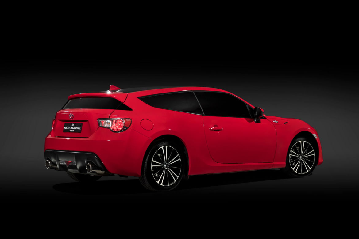 Toyota GT86 Shooting Brake Concept