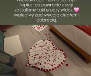 Skiba i młodsza żona znów to zrobili. Wszystko w rajskiej scenerii